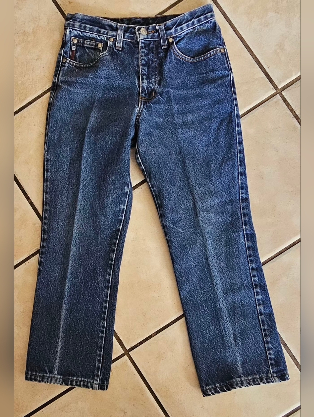 Vintage Just USA Denim Jeans EUC | Y2K 90s Blue Wash Bootcut Straight Leg USA